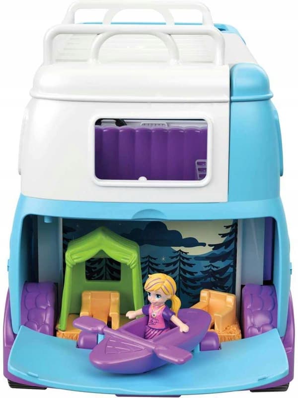Polly Pocket Figures – Camping Campervan
