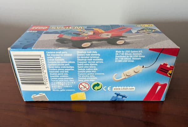 Lego 6446 Tugboat with Box