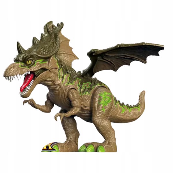 INTERACTIVE DINOSAUR – MOVING HEAD, LIGHT-UP SNOUT, SOUND EFFECTS