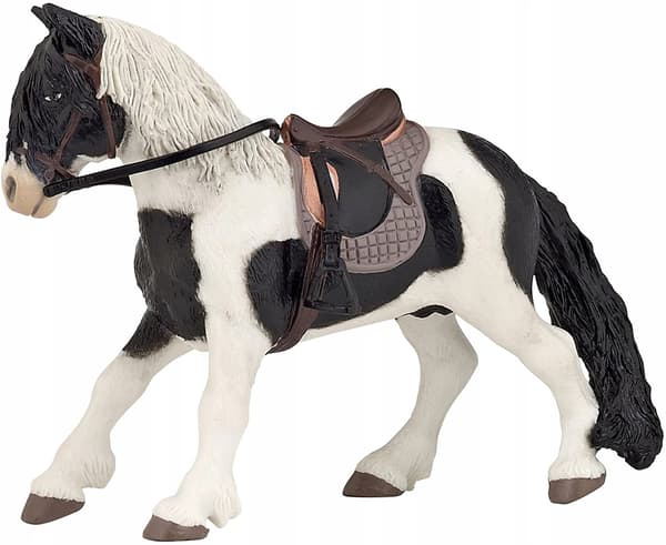 PONY WITH A SADDLE [FIGURINE]