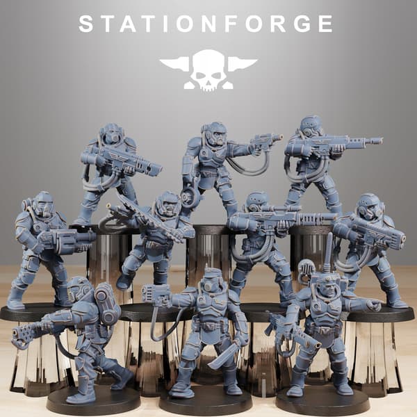 Vaskar Commandos – Station Forge – Minifaktura