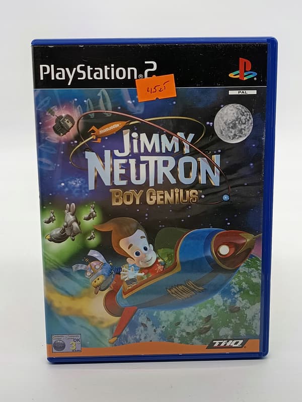 JIMMY NEUTRON: BOY GENIUS game for Sony PlayStation 2 (PS2)