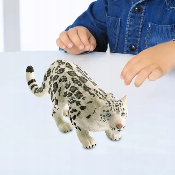 Simulation Animals Figure Simulation Wild Animal Statue Animal Snow Leopard