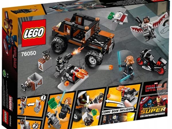 Lego 76050 @@@ FALCON + WINGS @@@ minifigure from the set