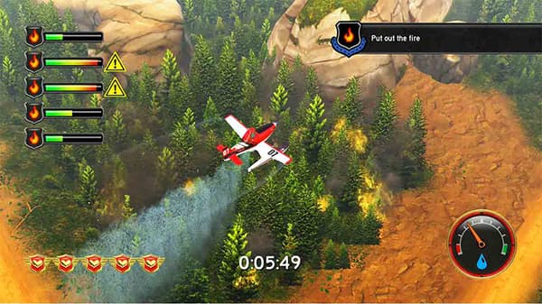 WII DISNEY PLANES FIRE & RESCUE / ARCADE