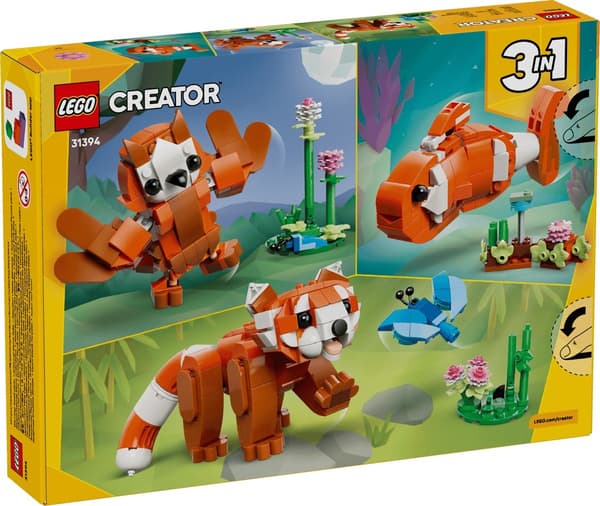 LEGO Creator 3-in-1 31394 Cute Animals: Red Panda