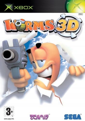 WORMS 3D Xbox boxed version