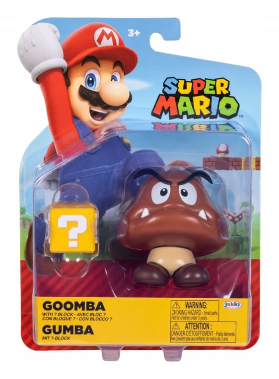 Super Mario Goomba Figure with Block 43102