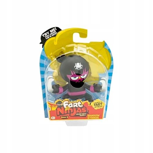 Fart Ninjas, Shadow Stinker Series 9 Collectible Figures, 10 Hilariously Real