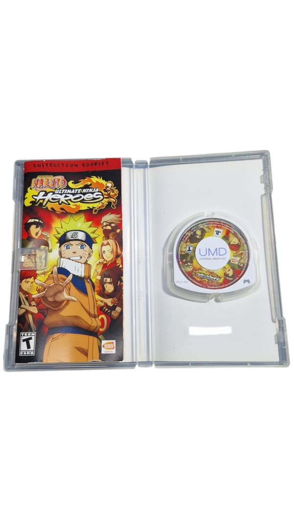 PSP game NARUTO: Ultimate Ninja Heroes || English language version