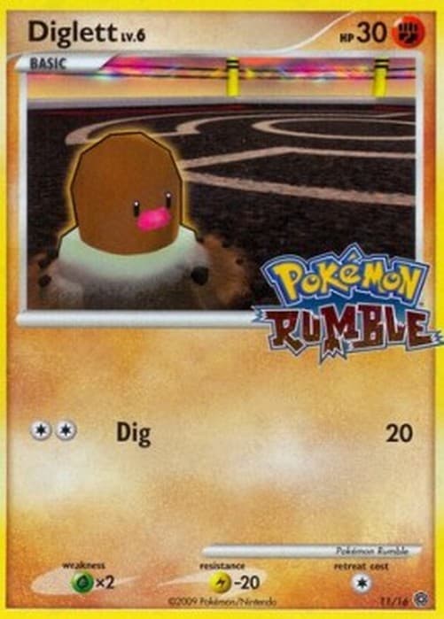 Pokemon Diglett Lv.6