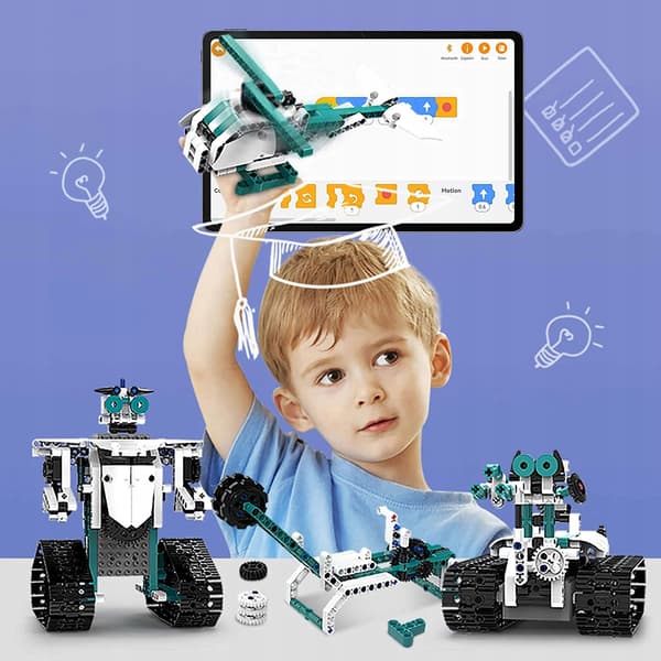 Technic Building Blocks – 3-in-1 Remote-Controlled Educational Robot