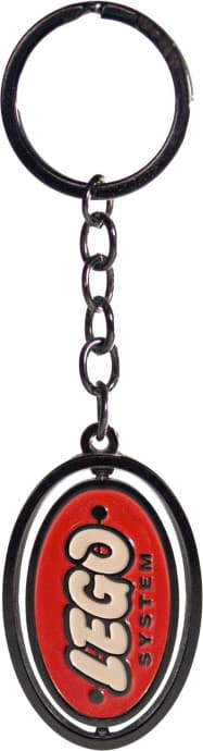 LEGO 5007092 Keyring featuring the 1958 LEGO logo