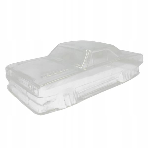 Car body shell: Sturdy, lightweight, durable, unpainted 1/28 scale RC car body shell