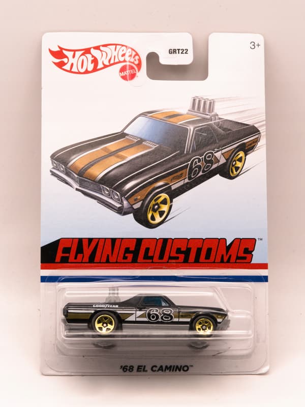 HOT WHEELS '68 El Camino Black