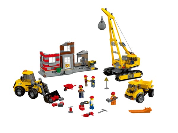 LEGO City Construction Site: Demolition Excavator 60076