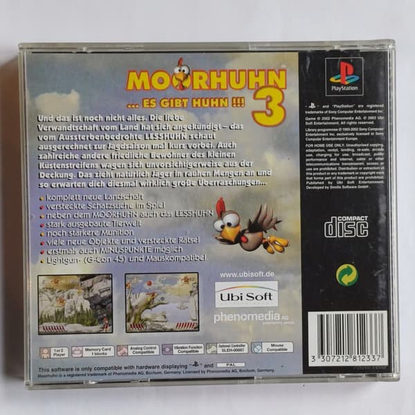 Moorhuhn 3, PS1, PSX