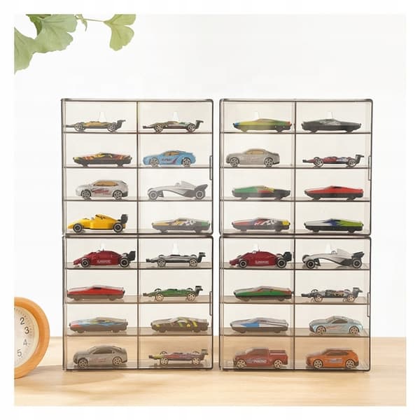 LOCKABLE DISPLAY CABINET FOR 1:64 SCALE MODEL CARS – CAR DISPLAY CABINET