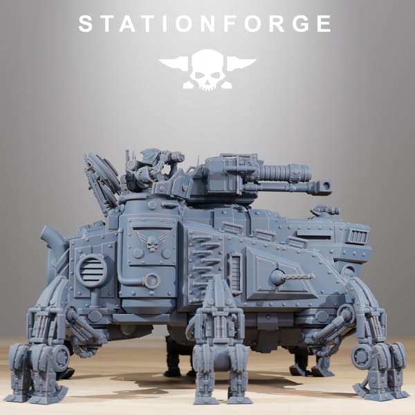 Scavenger Heavy Tank – Station Forge – 3D-utskrift