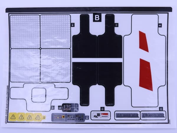 LEGO 42100stk02 TECHNIC STICKER from set 42100 (2g)