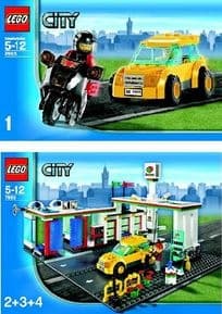 LEGO 7993 Service Station INSTRUCTIONS