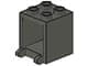 LEGO 4345 Dark Grey (old) 2x2x2 cabinet, 1 piece
