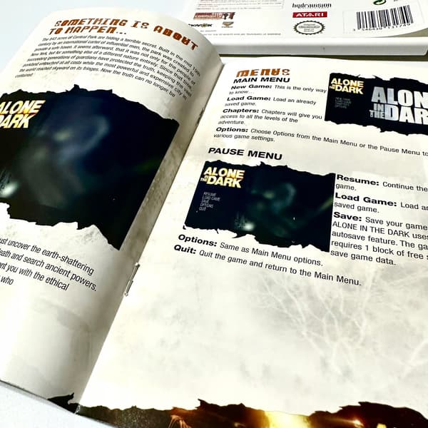 Alone in The Dark | Nintendo Wii | 3xA SET
