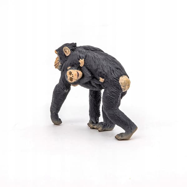 PAPO CHIMPANZEE AND CHILD FIGURINE