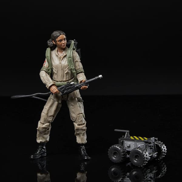 GHOSTBUSTERS LUCKY GHOSTBUSTER FIGURE BY HASBRO