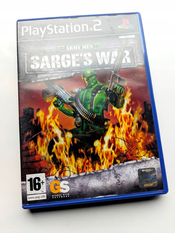 *** ARMY MEN SARGE'S WAR PLAYSTATION 2 PS2 PSX *** 3AAA