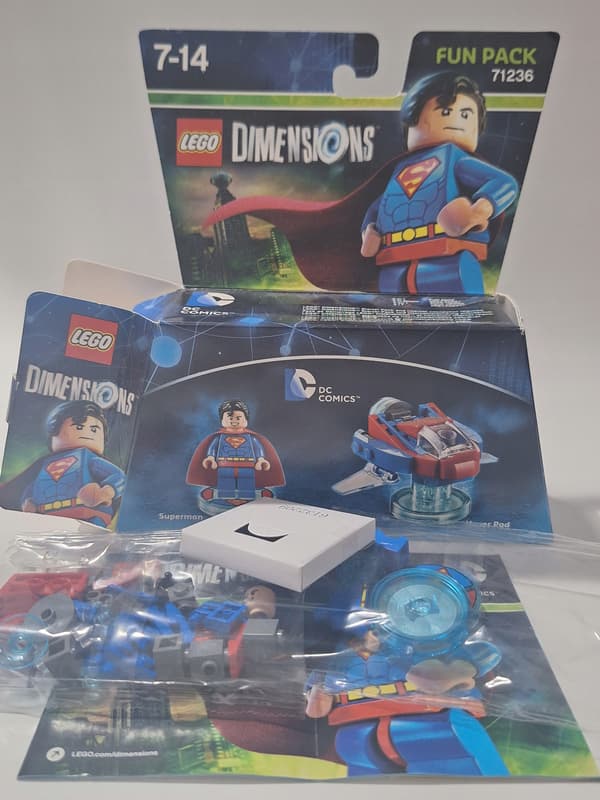 LEGO DIMENSIONS 71236 SUPERMAN DC COMICS FUN PACK