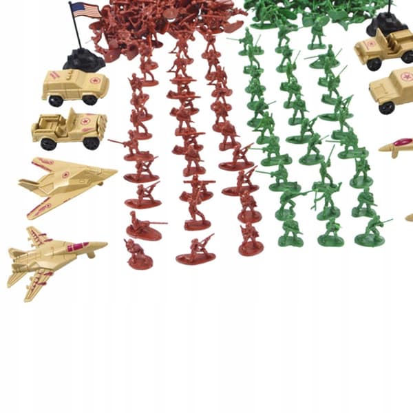 Toy set. Contains soldiers (2