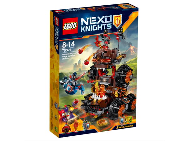 LEGO Nexo Knights General Magmar’s Siege Machine 70321