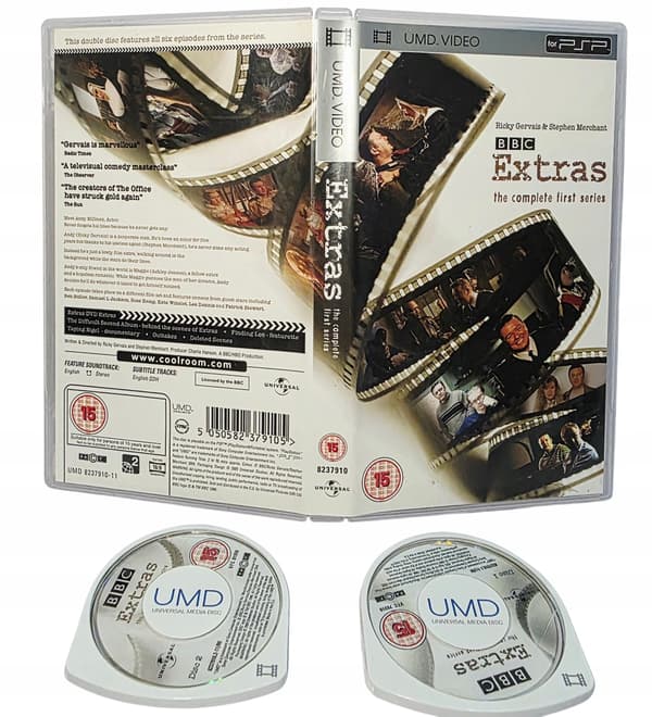 BBC EXTRAS: THE COMPLETE FIRST SERIES PSP UMD VIDEO DISCS +DB, -BDB