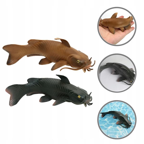 2 DECORATIVE FISH MODELS – REALISTIC COLOURS AND DETAILS