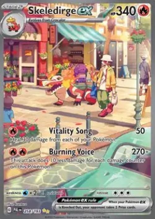 Pokemon Skeledirge ex