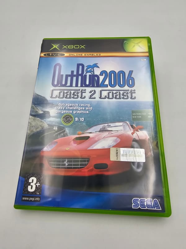 XBOX OUTRUN 2006 COAST 2 COAST MEGA RARE !!!!