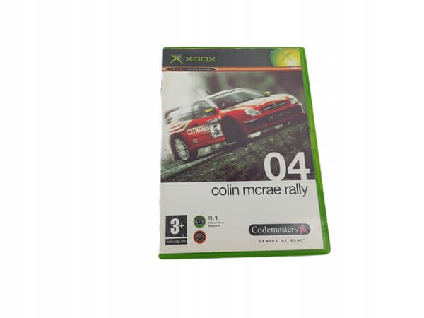 COLIN MCRAE RALLY 4 game for Microsoft Xbox (4i)