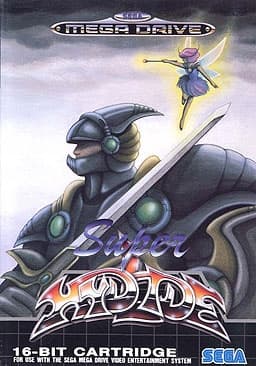 The Super Hydlide game for the Sega Megadrive