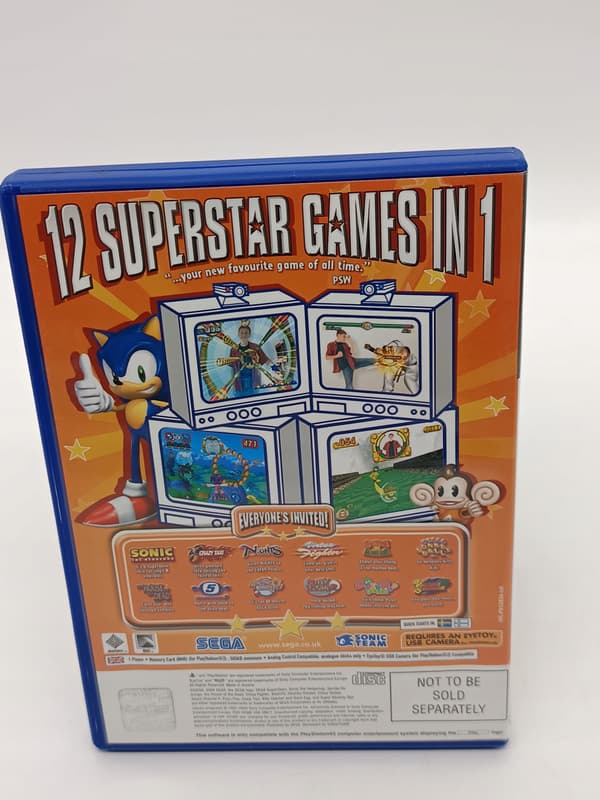 SEGA SUPERSTARS for Sony PlayStation 2 (PS2)