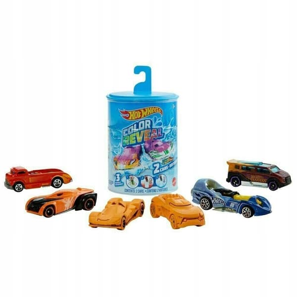 Hot Wheels Colour Reveal 2-pack – changes colour when in water
