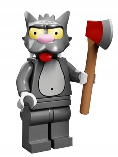 Lego The Simpsons 71005-14 Scratchy Simpson. Uncut