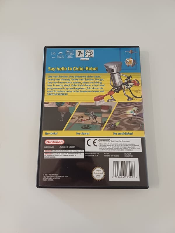 Chibi-robo for Nintendo GameCube – original English version