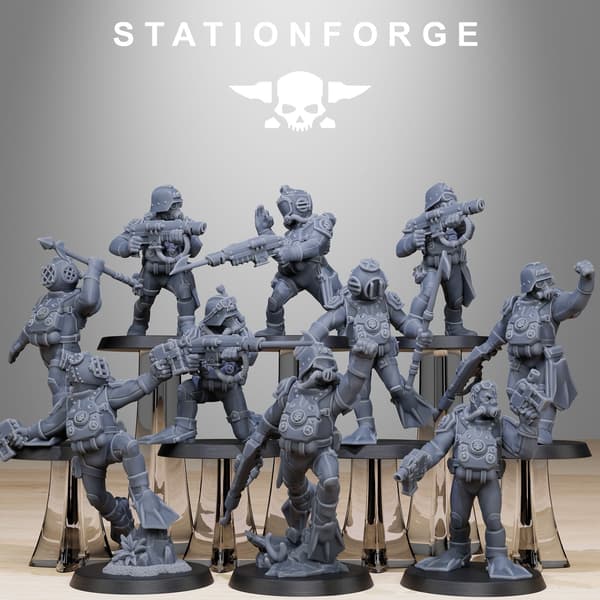 GrimGuard Divers - 5x - minifakturapl