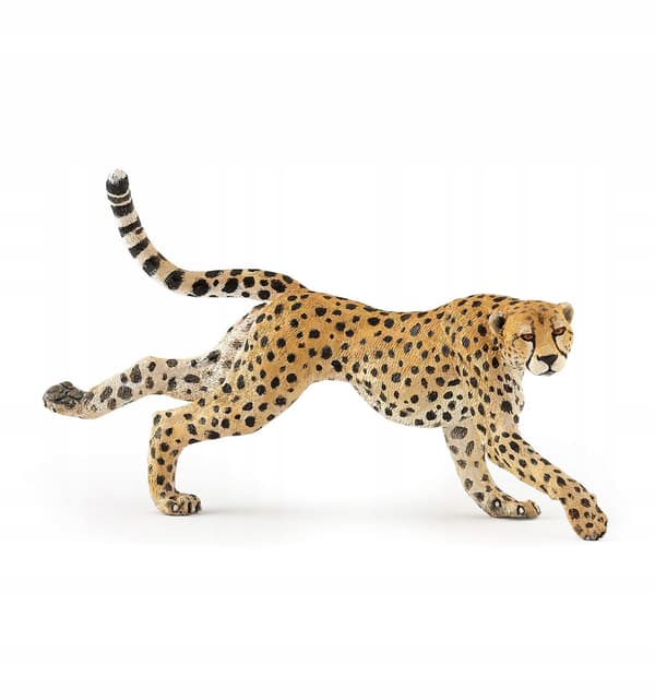 MANED CHEETAH ON THE RUN [FIGURINE]