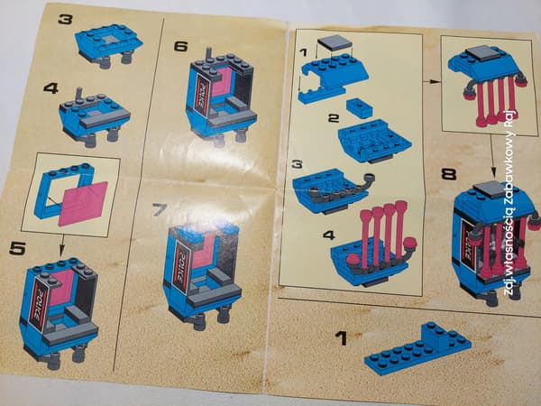 LEGO instructions for set 6886