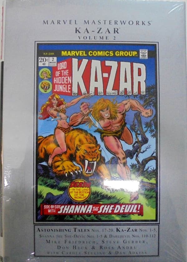 Ka-zar – Marvel Masterworks Vol. 2 – brand-new comic