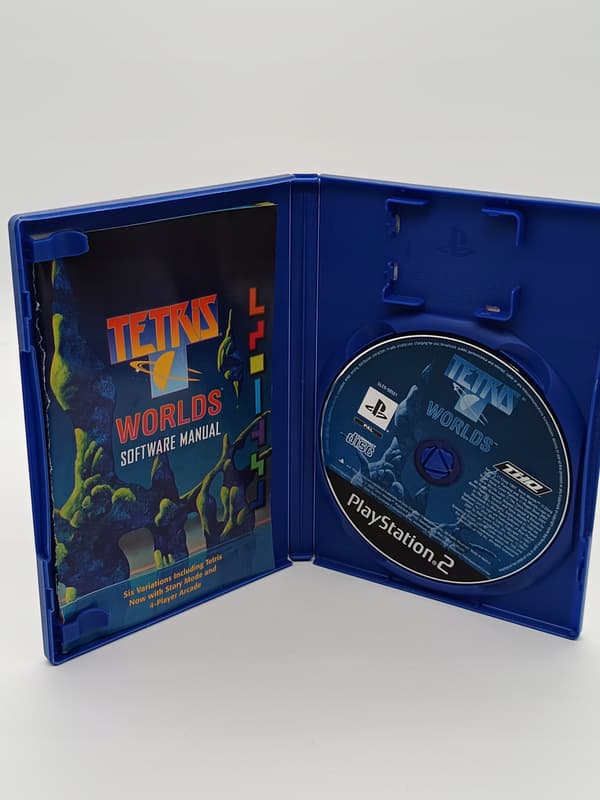 PS2 game: TETRIS WORLDS for Sony PlayStation 2 (PS2)