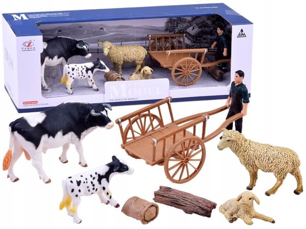 Farm Animals: Cow Figurine Set ZA2606