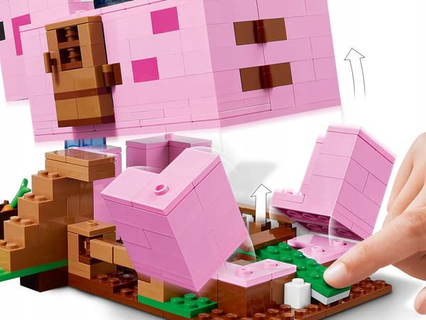 LEGO MINECRAFT 21170 PIG-SHAPED HOUSE